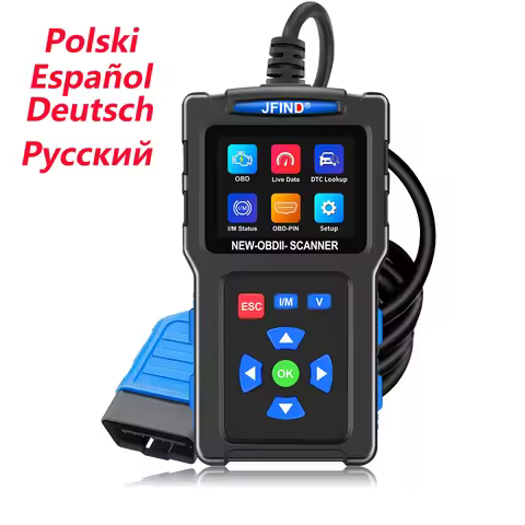 Car OBD2 Scanner Diagnostic Tool Code Reader JFIND JF700 Battery Voltage Tester OBD Voltage Detectio