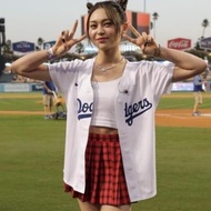 ORIGINAL DODGERS plain white baseball jersey for women and men