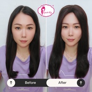 Ryuuta Wig Toupee Topper Lace Human Hair Real Hair 40 cm