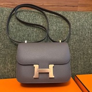 ❌❌❌(sold)Hermes Constance 18 gris meyer