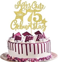 1 Piece Happy Birthday 75th Birthday Cake Decoration 75th Birthday Cake Decoration Cheers on 75th Ca