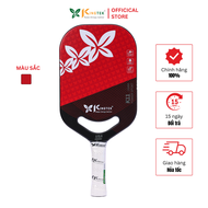 GIAO HỎA TỐC - Vợt Pickleball Kingtek K11 Power Sport 16mm Màu Đỏ - Cao Cấp
