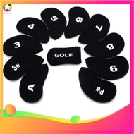 Set of 11 club head covers to protect the club safely when moving