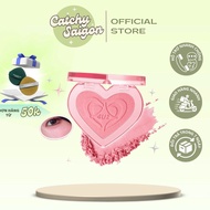 [4U2] 4U2 Monochrome Heart Blush, Natural Color Tone, Heart Blush, 3.4g (HWB)