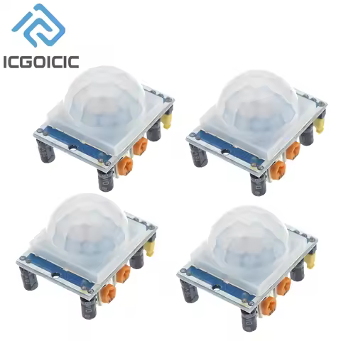 1-10pcs HC-SR501 Adjust IR Pyroelectric Infrared PIR Motion Sensor Detector Module For Arduino For R