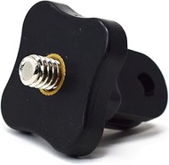 Action Pro Plastic Tripod Accessories Standard 1/4 inches Thread AEE Adapter Compatible for Gopro He