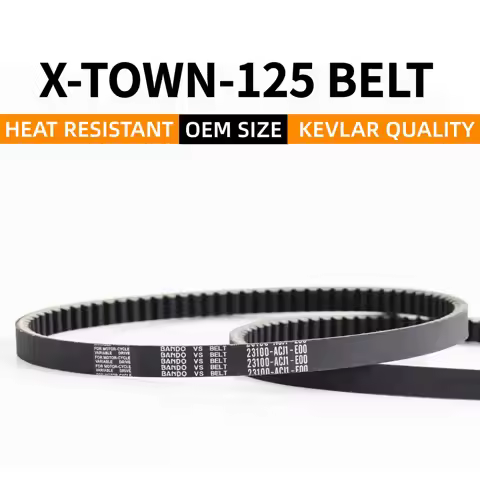 Kevlar GENUINE Scooter V-Belt for Kymco X-TOWN-125 DOWNTOWN 125 OEM 23100-ACJ1-E00 CVT Transmission