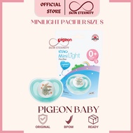 Pigeon Minilight Pacifier Size S - Unisex | Bpom Original Baby Mask