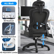 LENOBLE【Malaysia Stock】D1 Office Chair Mesh Ergonomic Chair Computer Gaming Chair With Adjustable Lu