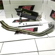 ORIGINAL KNALPOT R9 VALENCIA GSX CBR FACELIT R15 VIXION SATRIA SONIC