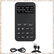 (MDQS) S9 Voice Changer 12 Voice Changing Modulator with Adjustable Voice Functions Phone Computer S