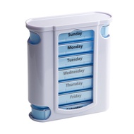Portable 7 Days Medicine Medical Pill Box 28 Grids Weekly Pill Case Storage Box Travel Medicine Box