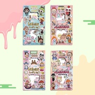 100 Pcs Goodluck Capybara Sticker Box Stiker Handbook Decorative Journal Kits Cartoon Stickers/Stike