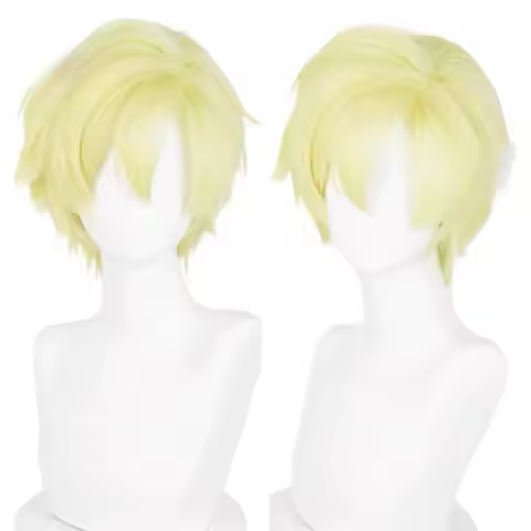 HAIRJOY Synthetic Hair Ouran High School Host Club King &Fujioka Haruhi Cosplay Wigs Short Straight 