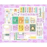 Ditto Pokemon Planner Sticker Kit