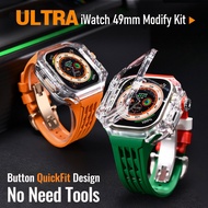 Richard Mile Quick Fit Modify Band + Case for iWatch Series 10 Ultra 2 49mm 46mm 45mm Watchband Luxu