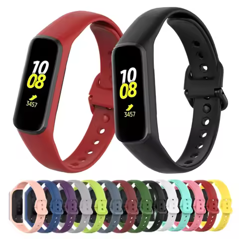 Silicone Sport Band Straps For Samsung Galaxy Fit 2 SM-R220 Bracelet Smart Watch Strap For Samsung G