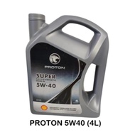 Proton Shell 5W40 Engine Oil Fully Synthetic 5W-40 Engine Oil 4L