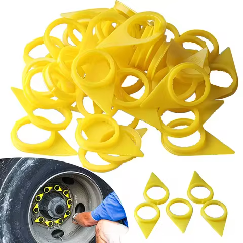 50Pcs 32mm High-Visibility HYB32 Nut Torque Indicator For Trucks Trains Car Exterior Accessories Whe