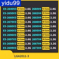 Intel Xeon E5-2666V3 2673 2676 2678 2680 2690 2686 2696 2699 V3 V4 server CPU