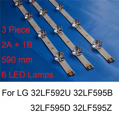 Brand New LED Backlight Strip For LG 32LF592U 32LF595B 32LF595D 32LF595Z TV Repair LED Backlight Str