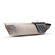 51mm Universal Motorcycle Exhaust Muffler Scooter Titanium Alloy Motorcycle Exhaust Muffler For pcx 