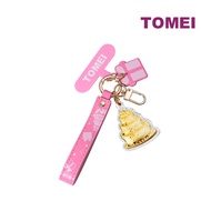 TOMEI Birthday Cake Gold Wafer 0.1G, Yellow Gold 9999