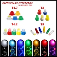 1Pcs T5 T4.7 T4.2 T3 LED Bulb Meter Bulb Instrument Dashboard Car Meter LED Light Bulb Aksesori Lamp