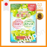 KANEKA Q10 Fruit Gummies 40g×10 Packs - Lemon Soda Flavor with Reduced Coenzyme Q10 Supplement and 6