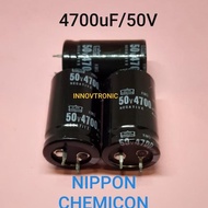 Nippon Chem Chem 4700uF/50V Electrolytic Capacitor Elco inovvt90 Good Quality Capacitor