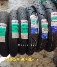 ban corsa r 46 terminator 90/80 ring 17 soft compound dan medium compound