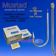 MUSTAD 2315 fishing rod with key stamp 2315 no 5-9