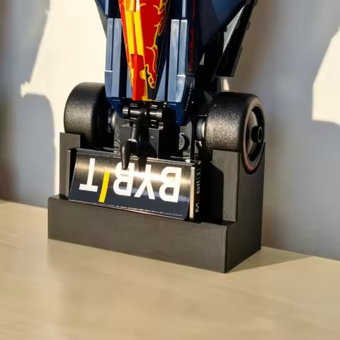 1pc Race Car Vertical Display Stand Simple Practical Racing Car Storage Display Rack For LEGO Speed