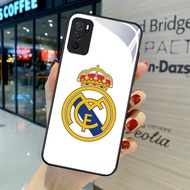 YA-34 Real Madrid CF HD Softcase Glossy Glass for OPPO A16 A16S A54S A95 A74 F19 F19S Reno 6 Lite