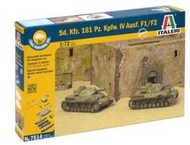 《實在購 模型》意大利 ITALERI 7514 172 Sd. Kfz.161四號坦克F1F2