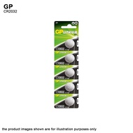 GP Battery Lithium Coin Cells CR 2032 (1 PC)