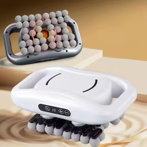 Professional Grade Muscle Massager Gun with 42 Massage Heads LED Digital Display 10min Smart Timer 9