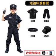 Childrens SWAT Uniform Set Military Uniform，performance Uniform Police Officer Uniform Police Childr
