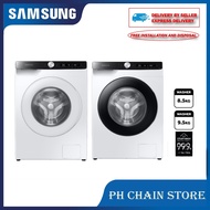 (DELIVERY FOR KL &amp; SGR ONLY) SAMSUNG WW85T504DTT/FQ WW95T534DAE/FQ FRONT LOAD WASHING MACHINE WITH AI ECOBUBBLE™