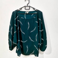 Et CETERA Dark Green Blouse