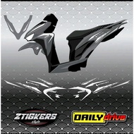 HONDA CLICK 125i Version2 "UV TRANSPARENT DECALS PRINT ATLAS DESIGN "