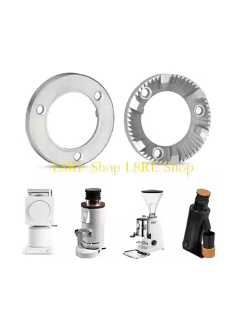 L8RE Set of 2 Precisions Engineered 40MM Coffee Grinder Burr Stainless Steel Construction Cutting Ef