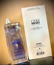 Kenzo L’Eau Kenzo Pour Homme EDT Tester高田賢三風之戀男士香水 100ml簡裝