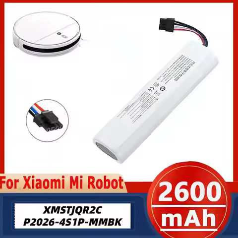 Replacement Battery P2026-4S1P-MMBK for Xiaomi 2C XMSTJQR2C Trover RLS3, 14.4V 3500mAh Li-ion Batter