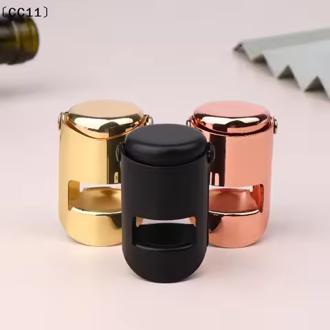 〔CC11〕Champagne Stopper Champagne Bottle Sealer Sparkling Wine Bottle Plug Sealer Leak-Proof Bubble 