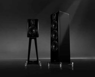 英國 QUAD Revela 2 絲帶高音 ~ 落地式喇叭 (黑鋼烤)  三年保固