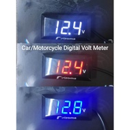 Car/motorcycle Vehicle Digital Volt meter 8V-12V
