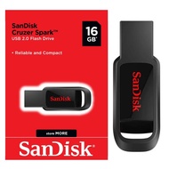 SANDISK CRUZER SPARK USB FLASH DRIVE 16GB (BLACK)