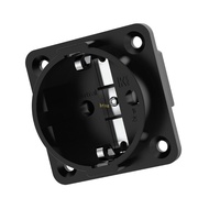 btsg Copper Rhodium Plated Socket 16A Power Socket Wall Socket Outlet Power