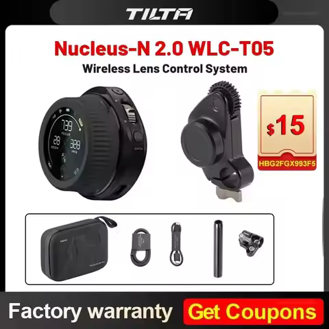 TILTA Nucleus Nano ii Nucleus-N 2.0 WLC-T05 Wireless Follow Focus Lens Control System Compatible for